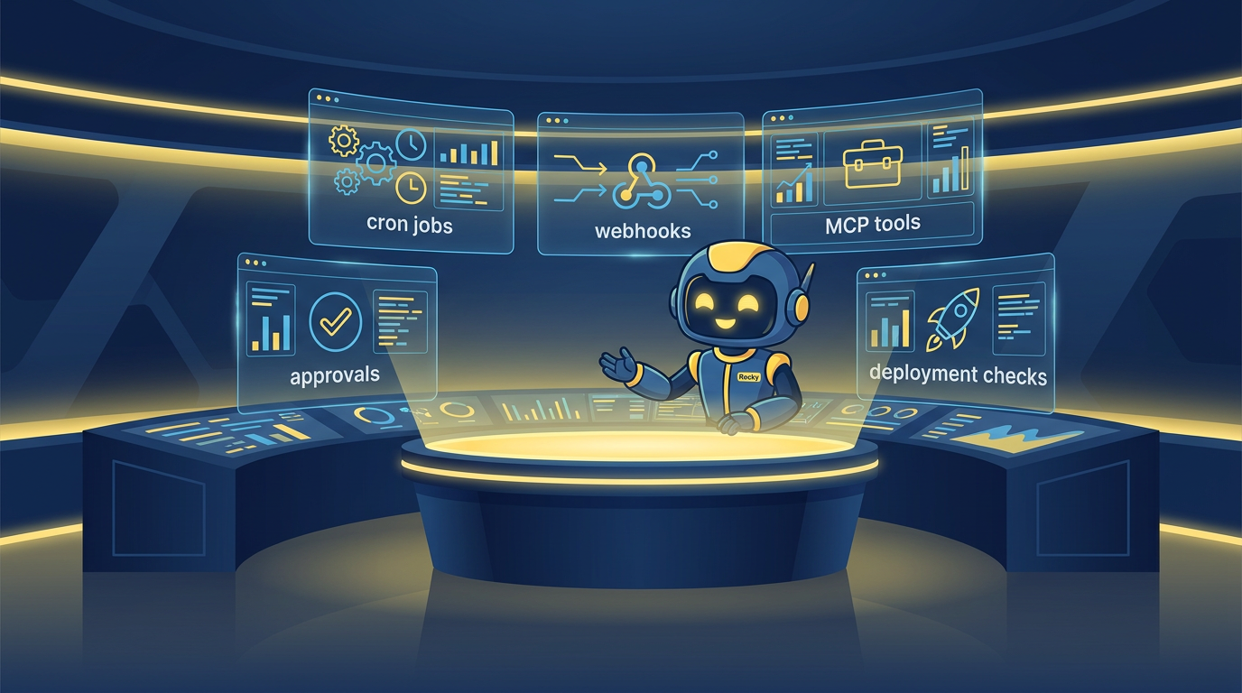 Rocky operations control room illustration