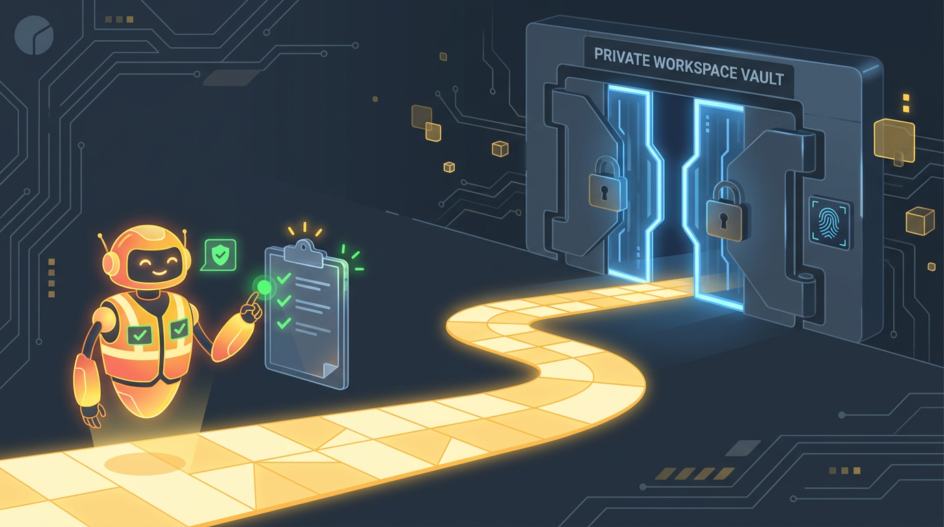 Rocky public/private boundary illustration